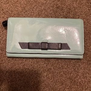 Kate Spade mint green wallet